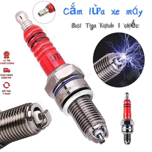 UTUONY Bugi Điện Cực 3 Điện Cực Cho 90cc 110cc 125cc 50cc 70cc Honda-CRF50 DAX ATV
