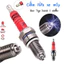 UTUONY Bugi Điện Cực 3 Điện Cực Cho 90cc 110cc 125cc 50cc 70cc Honda-CRF50 DAX ATV
