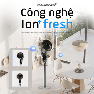 Quạt Tuần Hoàn Không Khí Rowanto RF25 Tích Hợp AI, Nhận Diện Giọng Nói, Công Nghệ Làm Mát Độc Quyền
