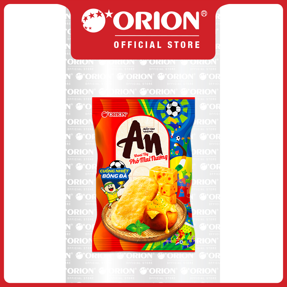 Combo 5 Túi Bánh Gạo Nướng An Chee-Z Vị Khoai Tây Phô Mai Nướng 104,2g/Túi