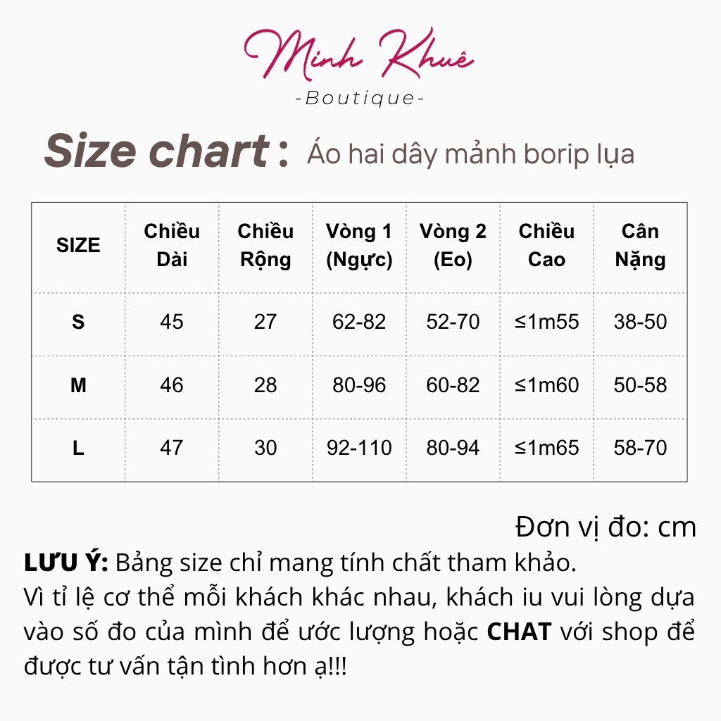 [Mở Bán] Áo Thun Nữ Hai Dây Mảnh Thun Borip Lụa Dáng Dài DD18 2d Ôm Body, Mềm Mát, Co Giãn Basic Minh Khuê Boutique