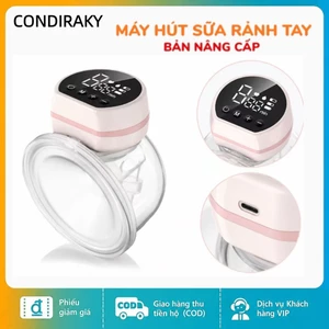 Máy Hút Sữa Rảnh Tay Không Dây Cao Cấp 3 Chế Độ Cấp Độ Hút Êm Linh Hoạt