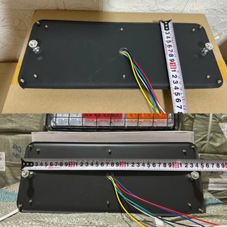 Đèn hậu lồng sắt xe tải xe ben điện dùng chung 12 và 24v