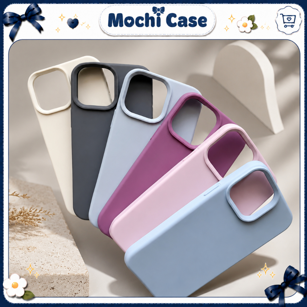 Ốp Lưng iPhone TPU Silicon Mềm Lót Nhung, Chống Bẩn, Tinh Tế cho iP 7/8/Plus/X/XS/XR/11/12/13/14/15/16/17/Pro/Max