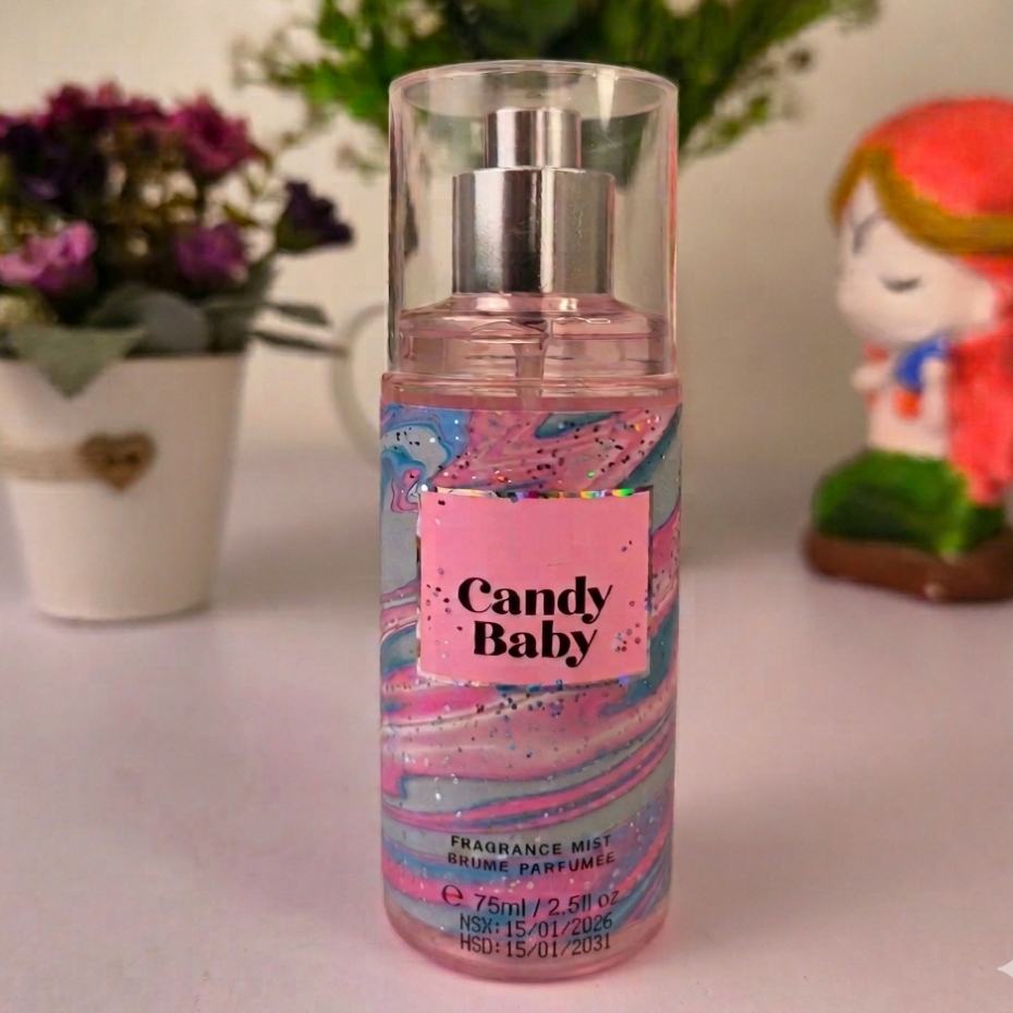 Nước Hoa body mist Xịt thơm 75ml - Nước Hoa Nữ Thơm Lâu, Mùi Ngọt