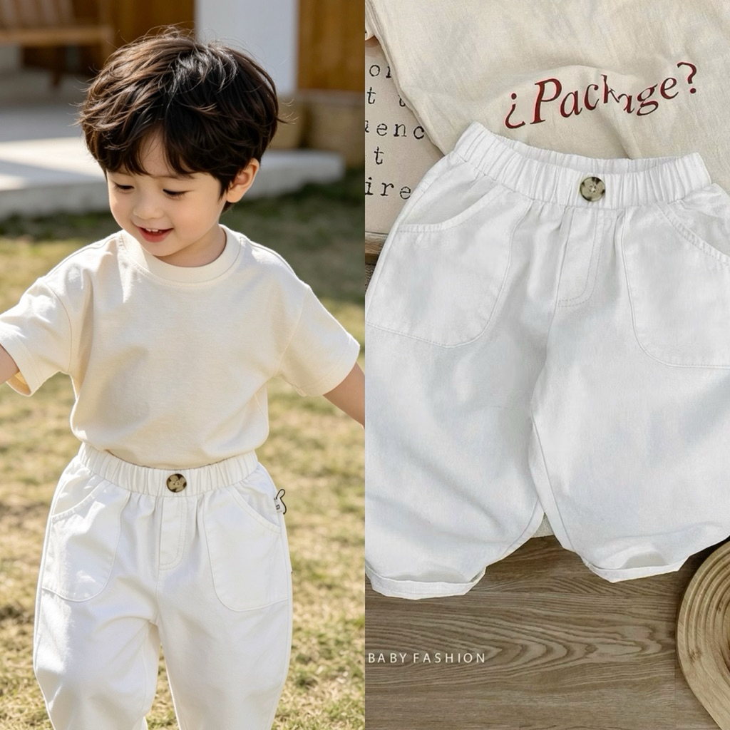 Quần dài bé trai,bé gái Beemo Bernie Beeboong size:80-130 (9-23kg) X04-380 23Q076 C4128 149A C4084 4341QDB L087 22262Q