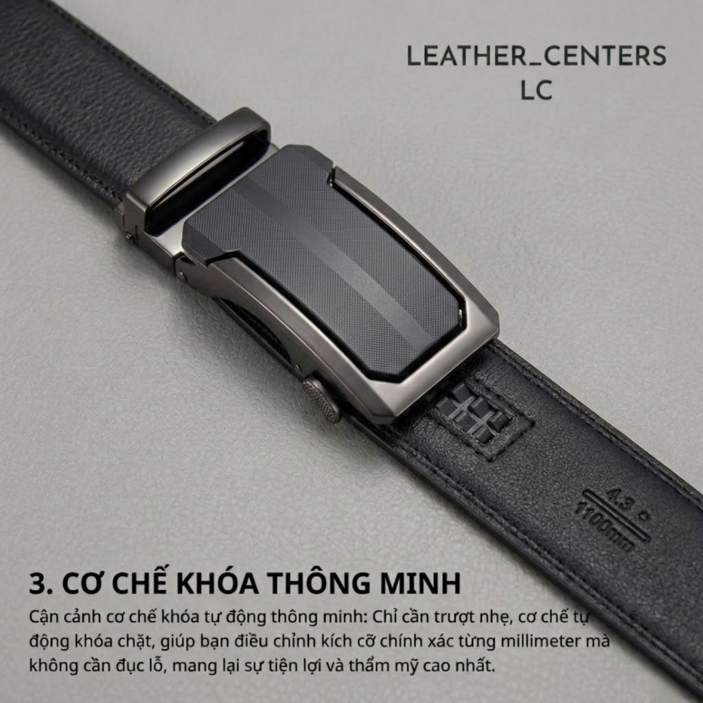 Thắt Lưng Nam Da Bò Nhập Khẩu 100% TL22, Dây Nịt Nam Phong Cách Trẻ Trung, Mang Đi Làm, Đi Chơi