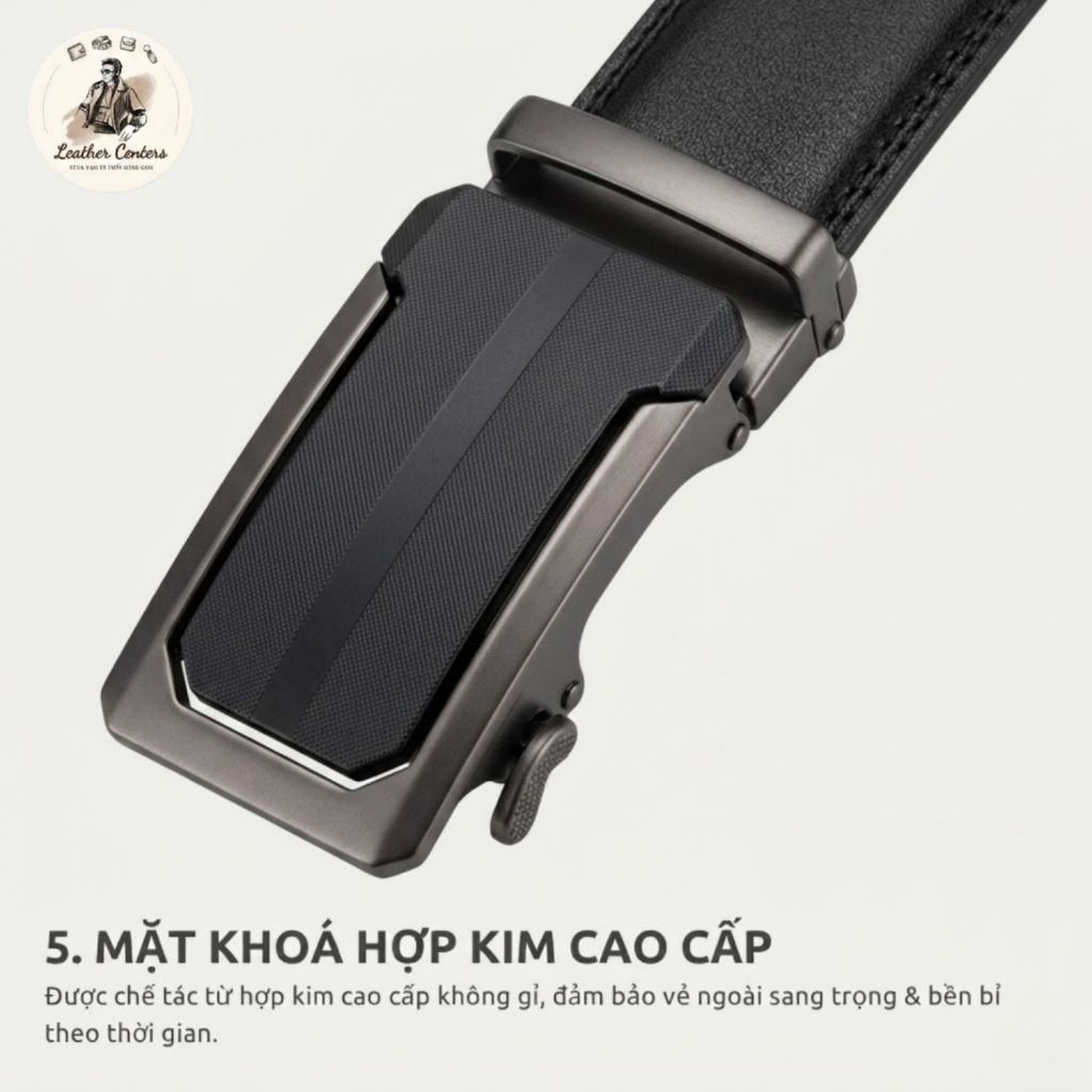 Thắt Lưng Nam Da Bò Nhập Khẩu 100% TL22, Dây Nịt Nam Phong Cách Trẻ Trung, Mang Đi Làm, Đi Chơi