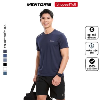 Áo Thun Nam MENTORIS ActiveCool Premium, Co Giãn 4 Chiều, Form Regular Fit Thoáng Mát MTS2602