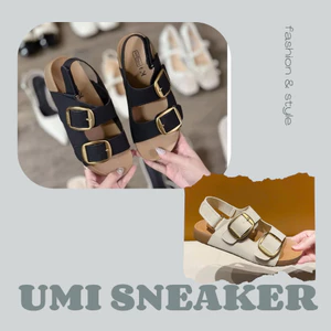 Sandal Nữ 2 Quai Ngang, Dép Nữ Quai Hậu Đế Mềm Phối Mọi Oufit N56.