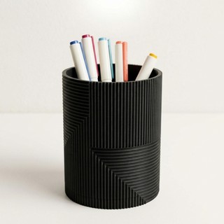 Ống Cắm Bút Để Bàn Phong Cách Tối Giản, Hộp Đựng Bút Decor Góc Học Tập Và Làm Việc Hiện Đại