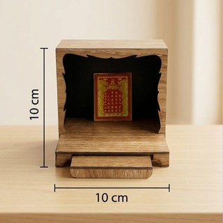 Tủ thờ Thần Tài Để Bàn mini. Khách xem kĩ kích thước dùm shop.