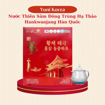 Nước Thiên Sâm Đông Trùng Hạ Thảo Hankwanjang Daedong Ginseng Hàn Quốc, Tăng Cường Hệ Miễn Dịch