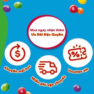 Combo 3 gói kẹo Skittles Funsize vị truyền thống 150g x 3