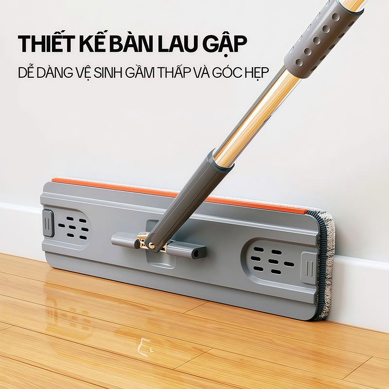 Cây Lau Nhà Thay Thế KITIMOP SM33 PRO-2, Dùng Cho Cây Lau Nhà Tự Vắt KITIMOP SM33 PRO (Không Bao Gồm Thùng Vắt)