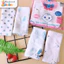 Combo 10 Chiếc Khăn Xô Khăn Sữa Nhật Cho Bé 30x30cm Cotton Mềm Mại Thoáng Mát Đa Năng Doudou A06