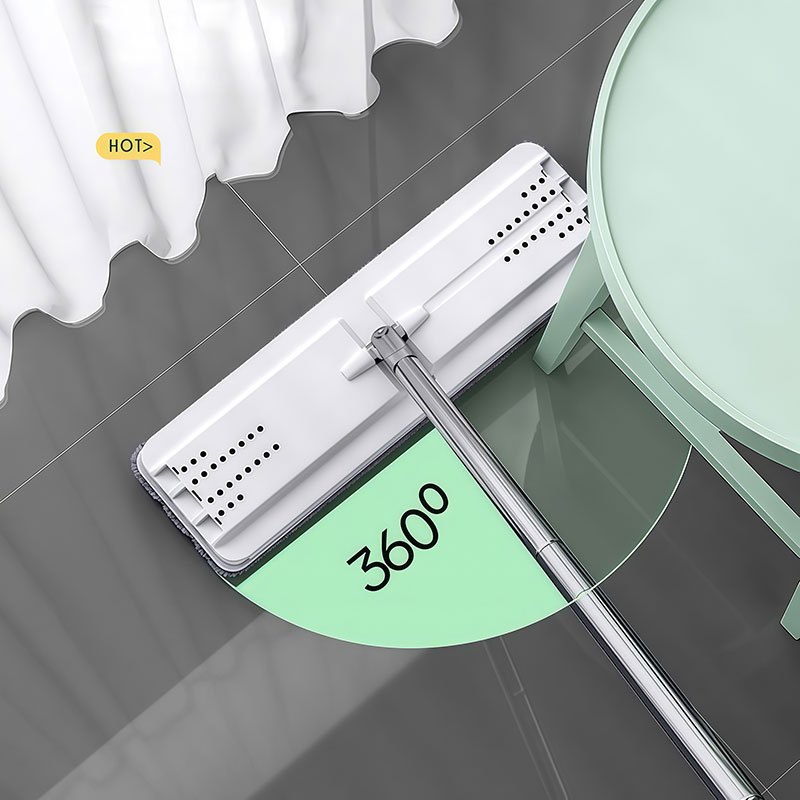 Cây Lau Nhà Tự Vắt KITIMOP C6 PLUS-PRO, Thùng Lau Nhà Tự Vắt Thông Minh, Chổi Lau Nhà Xoay 360 Độ