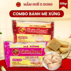 Mè Xửng Huế Thiên Hương Dẻo Và Mè Xửng Giòn Đặc Sản Cố Đô Thơm Ngon O Dung