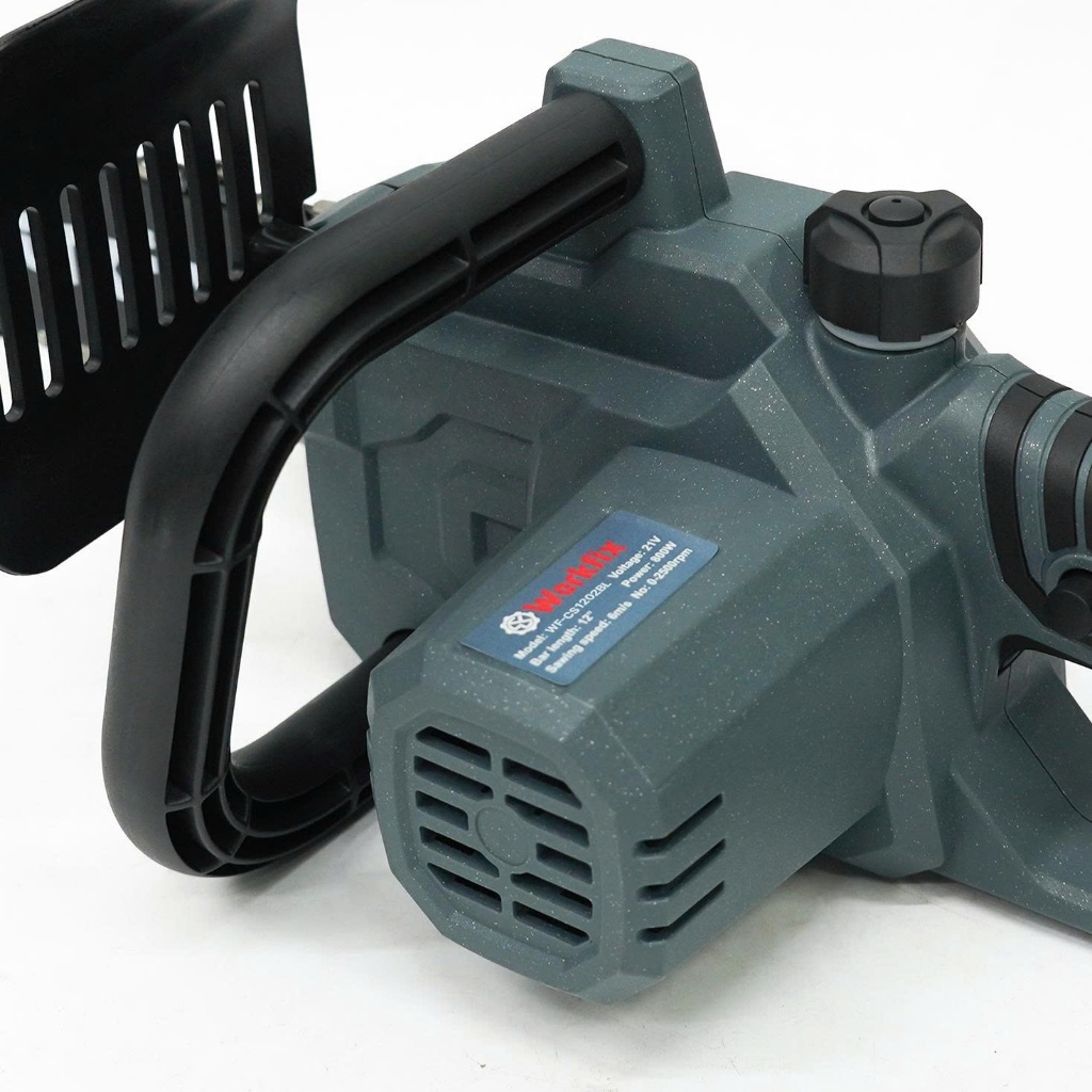 Máy cưa xích pin Workfix WF-CS1202BL, Động cơ Không chổi than, Chiều dài lam 28cm