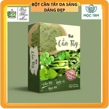 Bột Cần Tây Diếp Cá Rau Má Mộc Tâm Hộp 20 Gói – Dạng Bột Pha Uống Tiện Lợi, Đẹp dáng, đẹp da