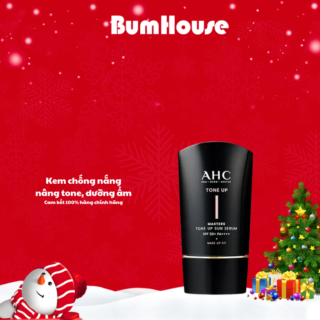 Kem Chống Nắng Nâng Tone, Ẩm Da AHC Masters Tone-Up Sun SPF50+/PA++++ 50ml drG