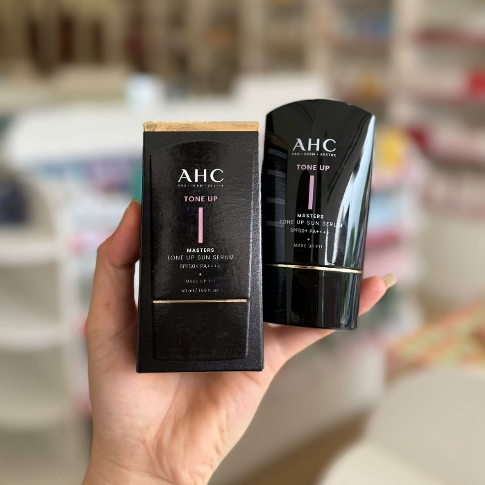Kem Chống Nắng Nâng Tone, Ẩm Da AHC Masters Tone-Up Sun SPF50+/PA++++ 50ml drG