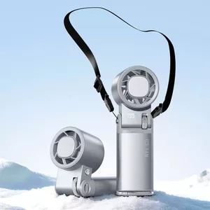 Quạt mini cầm tay JF181 Vỏ Nhôm Cao Cấp (màu Bạc và màu Đen)