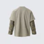 Hoạ tiết camo mây rap áo thun phối tay dài long sleeve nam nữ form oversize