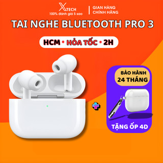 Tai Nghe Bluetooth Pro 3 Bản Cao Cấp Pin 10H chất âm đỉnh cao bảo hành 12 tháng