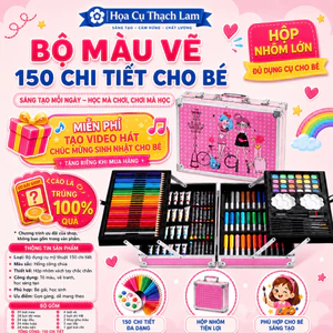 Bé Hộp Màu 150 Chi Tiết Quà Cho Bé Gái 12 Tuổi Màu Nước Màu Acrylic Màu Chì Màu Sáp