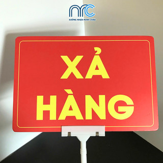 Combo 2 Bảng sale Hàng mới về, Bảng sale giảm giá - Bảng sale Fomex đa dạng mẫu mã, kích thước