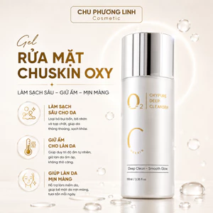 Gel Rửa Mặt Chuskin Oxy Tươi Sạch Sâu Kiềm Dầu Dưỡng Ẩm Cho Da Mụn & Nhạy Cảm - MP0350