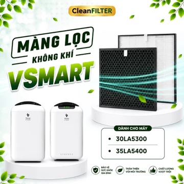 Màng Lọc Vsmart 30LA5300, Vsmart 35LA5400,Màng Lọc Hepa, Màng Lọc Bụi, Made In Viet Nam