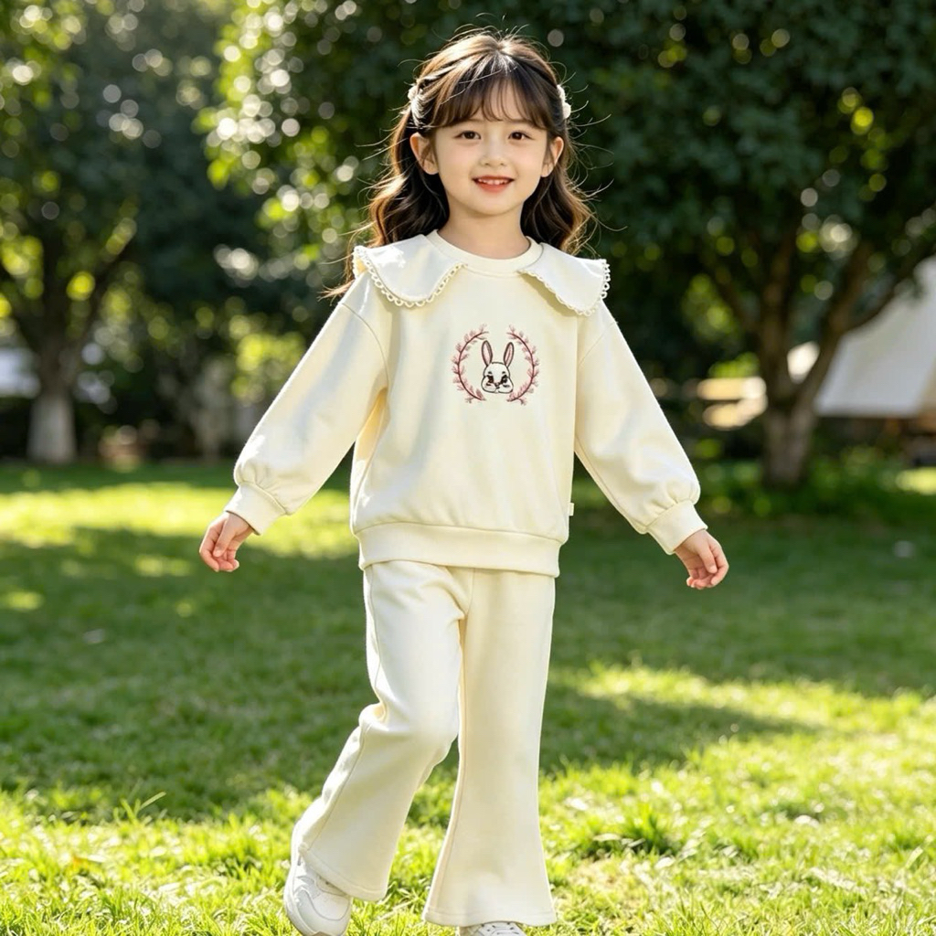 Đồ thu đông bé gái Bernie set váy, áo, bộ 22V039 22A221 22B372 22A111, chất liệu dày ấm, size 9-24kg (80-130)