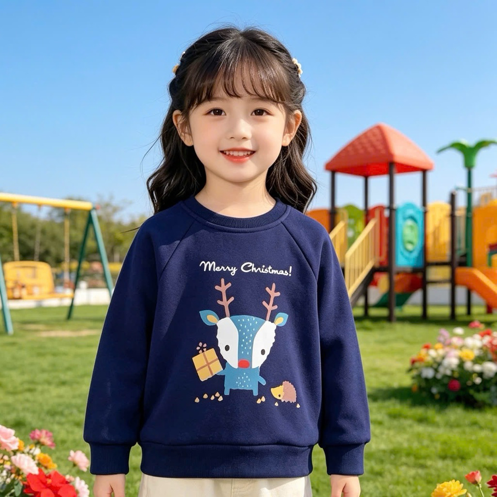 Đồ thu đông bé gái Bernie set váy, áo, bộ 22V039 22A221 22B372 22A111, chất liệu dày ấm, size 9-24kg (80-130)