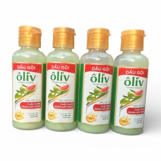 Set 5 Chai Dầu Gội Ôliv Dưỡng Tóc Hương Oliu và chiết xuất Bưởi Hồng 60ml dưỡng tóc chắc khỏe, Ngăn ngừa gãy rụng...