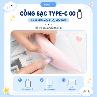 Quạt Sạc Đeo Cổ , Cổng Sạc USB , 3 Chế Độ Gió , Quạt Đeo Cổ Cầm Tay Siêu Mát Dễ Thương