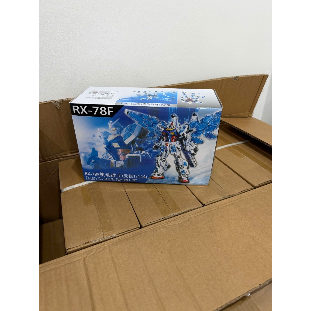 ( Hàng có sẵn ) Mô hình lắp ráp HG RX 78F00/E 1/144 - Hãng GaoGao
