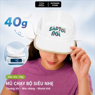 Mũ nón chạy bộ "SẮP TỚI RỒI" chạy trail leo núi phản quang siêu nhẹ thoáng khí, nhanh khô, siêu động lực thể thao