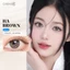 Kính áp tròng khoá ẩm 12H 1 Tháng Màu Nâu Sữa CARASE, Lens cận SS HA BROWN