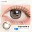 Kính áp tròng khoá ẩm 12H 1 Tháng Màu Nâu Sữa CARASE, Lens cận SS HA BROWN