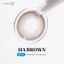 Kính áp tròng khoá ẩm 12H 1 Tháng Màu Nâu Sữa CARASE, Lens cận SS HA BROWN