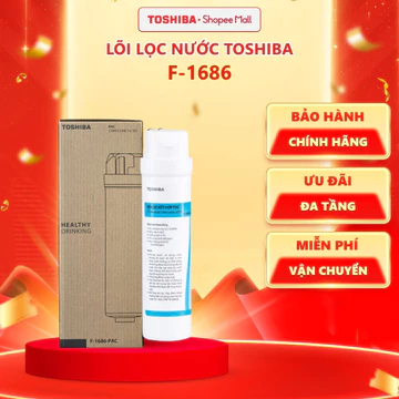Lõi lọc nước Toshiba F-1686 - PAC - C - RO (Bộ lọc dùng cho TWP-N1686UV/1843SV) - Hàng chính hãng