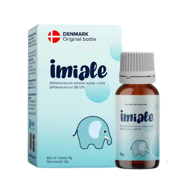 Imiale ( hộp 8ml ) Men vi sinh hỗ trợ cải thiện hệ tiêu hóa, tăng sức đề kháng. Tăng tiết enzym tiêu hóa triệt để thức