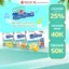 COMBO MIX 3 vỉ Sữa chua Montinis vị Trái Cây nhập Đức (vỉ - 55g x 4 hũ)