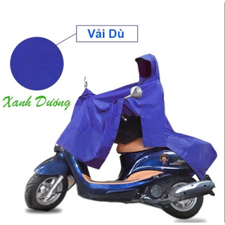 Áo Mưa Vải Dù Cao Cấp Nam/Nữ Chống Thấm Siêu Bền Có Túi Đựng – Áo Mưa Đi Xe Máy Size 1m4