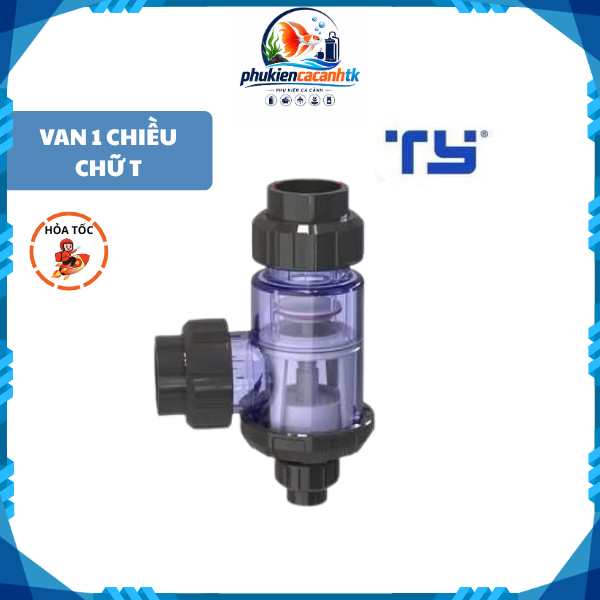 Van 1 chiều chữ T cho bể công nghệ