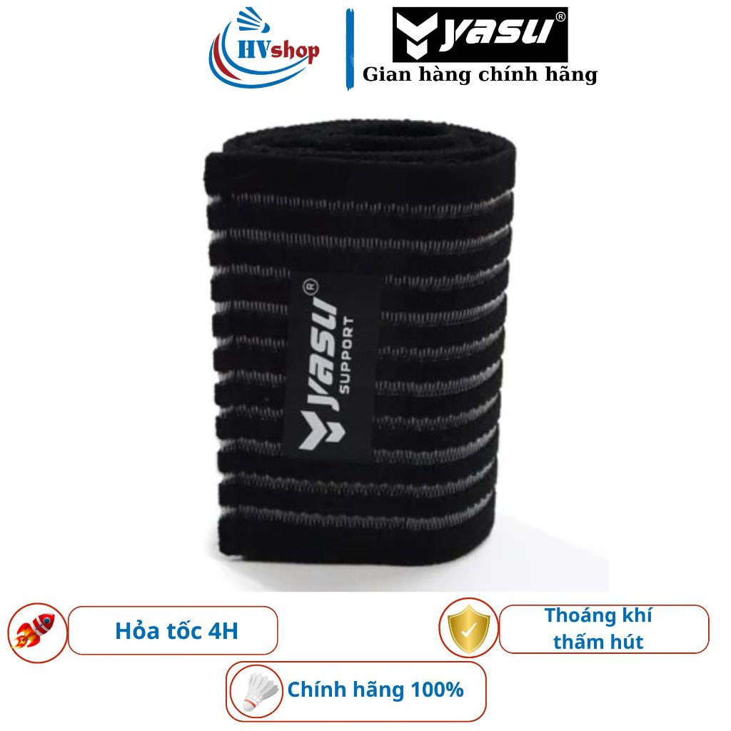 Băng chặn mồ hôi cổ tay Yasu 1536, thấm hút, thoáng khi, điều chỉnh được chặt lỏng - HVShop