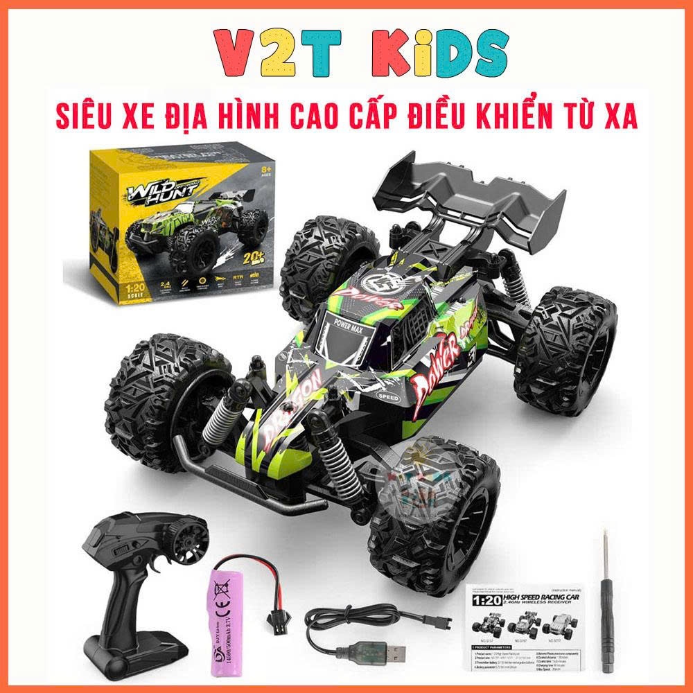 Xe địa hình điều khiển từ xa V2T KID