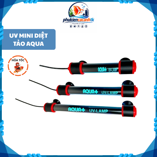 UV MINI DIỆT TẢO AQUA+ LÀM TRONG NƯỚC HỒ CÁ.